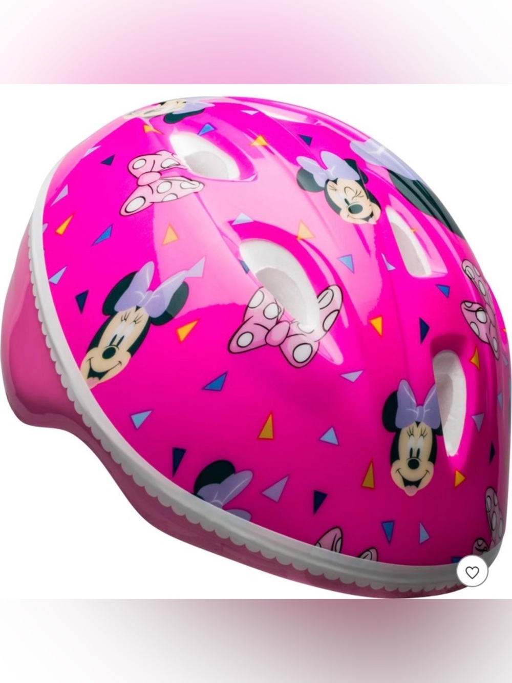 Pink Minnie Mouse Kids Helmet kids toddlers 1+